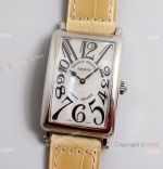 Franck Muller Long Island 952QZ Quartz White Dial - Franck Muller 1:1 Copy Watch